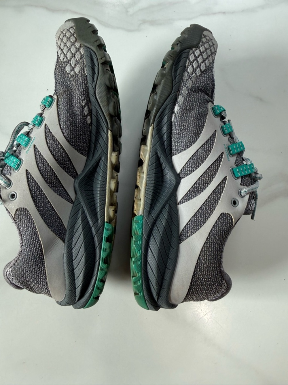 Merrell Gray & Teal Outdoor Trail Sneakers - Picture 12 of 12